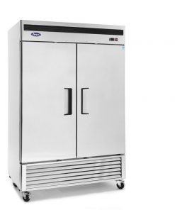 Atosa MBF8503GR 2 Door All Stainless Freezer with Casters 120 volt Free Shipping