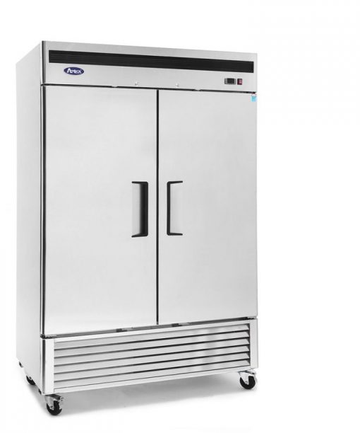 Atosa MBF8503GR 2 Door All Stainless Freezer with Casters 120 volt Free Shipping