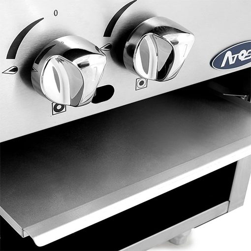 Atosa Single Gas Stock Pot Stove Standard Height 22.8″ LP gas or Nat. gas, Free Shipping - Image 2