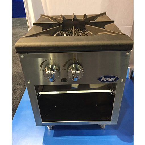 Atosa Single Gas Stock Pot Stove Standard Height 22.8″ LP gas or Nat. gas, Free Shipping - Image 6