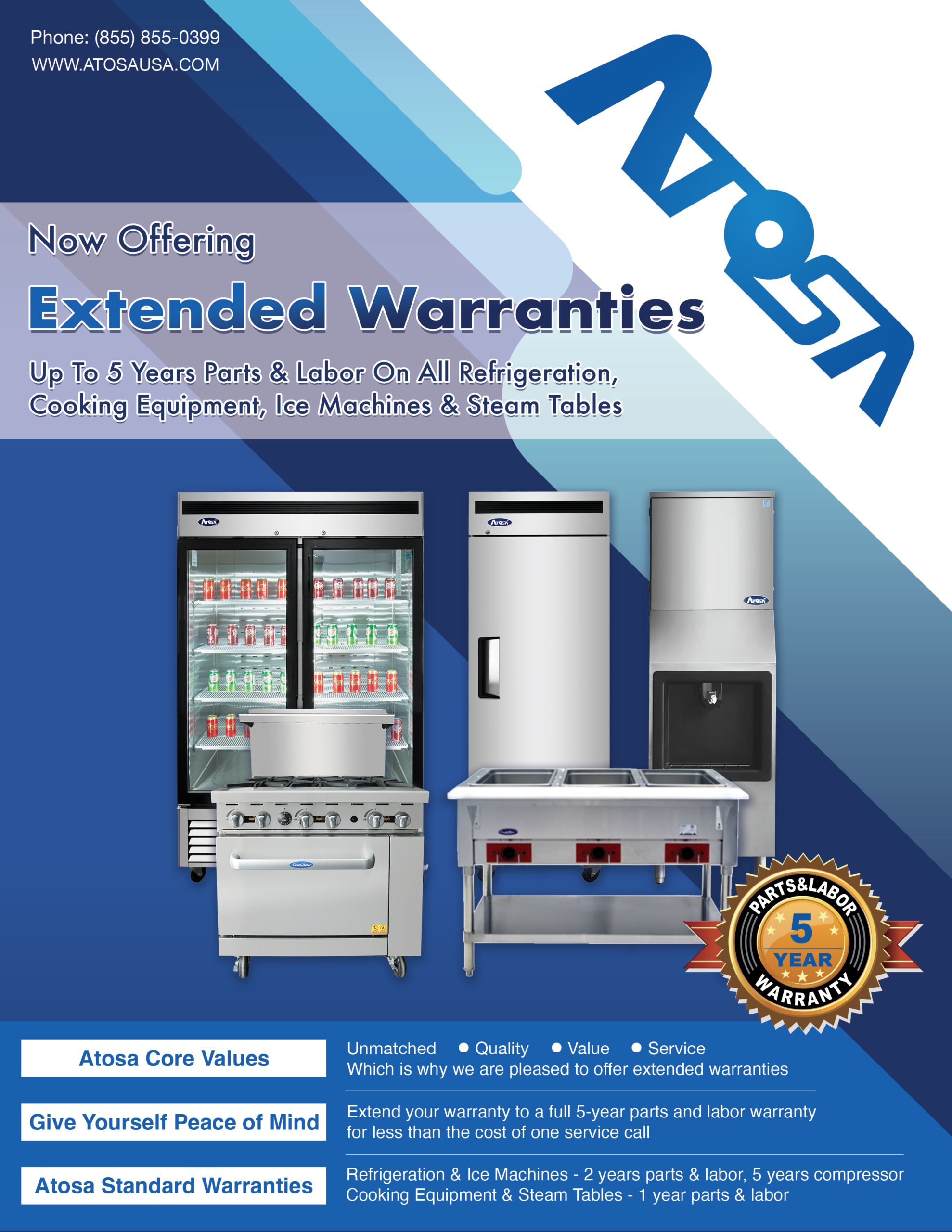 Atosa 48in Under Counter Work Top 2 Door Cooler Casters MGF8402GR Free Shipping - Image 8