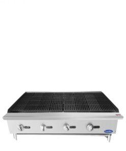 Atosa Radiant Char Broiler 48" NAT/LP Gas, 140,000 BTU's,  Free Shipping