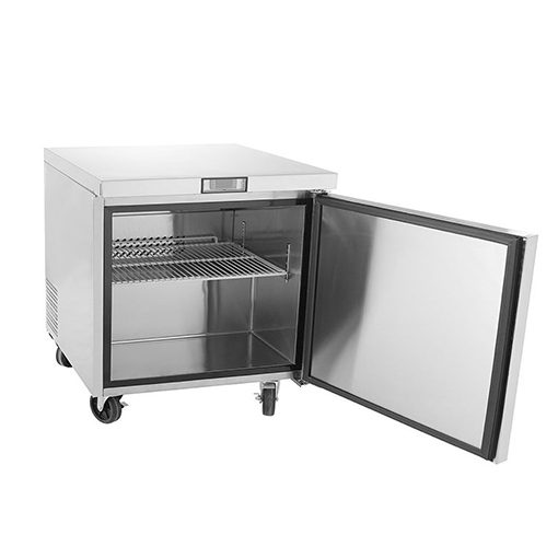 Atosa 27in Under Counter Refrigerator Casters MGF8401GR Free Shipping - Image 2