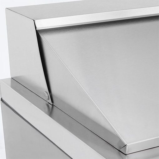 Package New Atosa 72in Mega Top 30 Pan Sandwich Prep Table MSF-8308GR Casters & 72" Double Over shelf Free Shipping - Image 9