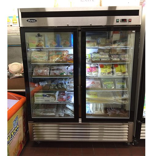 Atosa 2 Glass Door Freezer Stainless Steel W/Casters MCF8703ES, Energy Star Approved, 110 Volt Free Shipping - Image 9