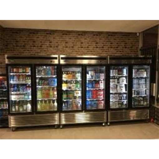 Atosa 2 Glass Door Freezer Stainless Steel W/Casters MCF8703ES, Energy Star Approved, 110 Volt Free Shipping - Image 4