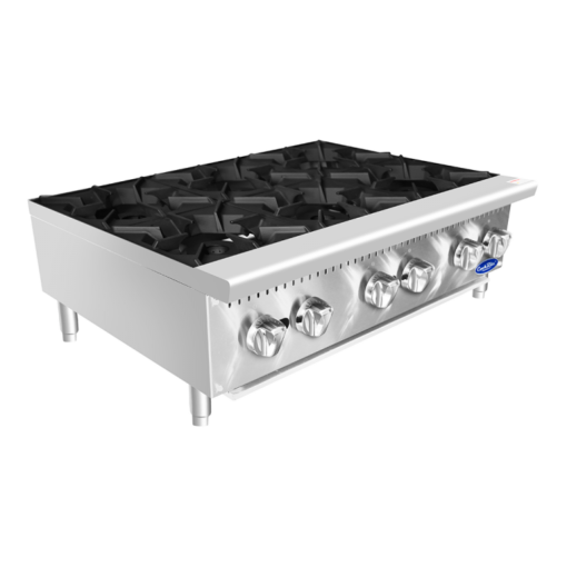 Atosa 36in. 6 Burner Gas Heavy Duty Hot Plate ACHP-6 Nat/LP Gas Free Shipping - Image 3