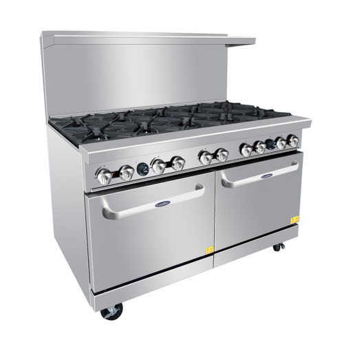 60in 10 Burner Range 2 Full Oven, Casters, Cookrite AGR-10B LP or Nat Gas, Free Shipping - Image 2