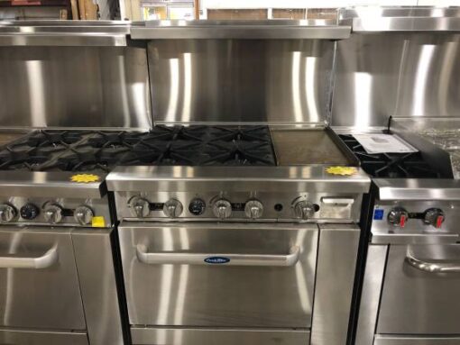 36in Range  4 Burners/12" Griddle on Right Natural Gas