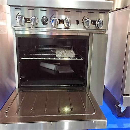 36in 6 Burner Range Full Oven with Casters, High BTU Burners 32K each, Atosa Cookrite AGR-6B Nat or LP Gas, Free Shipping - Image 4