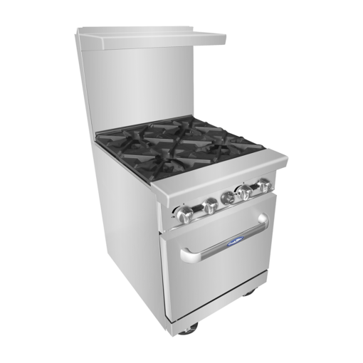 Atosa 24in 4 Burner Range with Oven Cookrite AGR-4B  LP or Nat Gas Free Shipping - Image 5