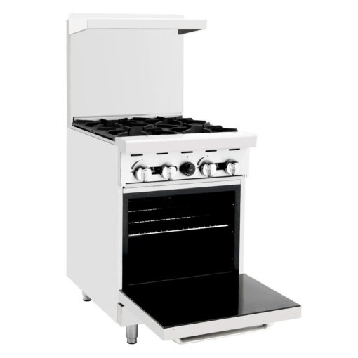 Atosa 24in 4 Burner Range with Oven Cookrite AGR-4B  LP or Nat Gas Free Shipping - Image 8