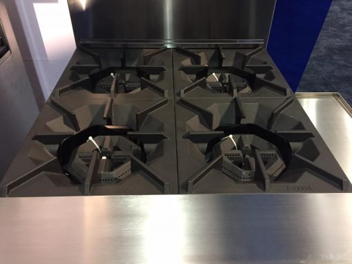 Atosa 24in 4 Burner Range with Oven Cookrite AGR-4B  LP or Nat Gas Free Shipping - Image 3