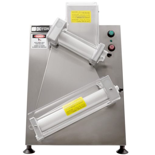 Doyon DL12DP Countertop 12" Dough Roller Sheeter, 250 Pieces/Hour - Two Stage, Diagonal Rollers, 120 volt, Free Shipping