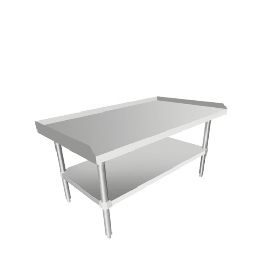 Stainless Steel Equipment Stand 48" long x 30" deep x 24" height Adj. Under shelf Free Shipping - Image 2