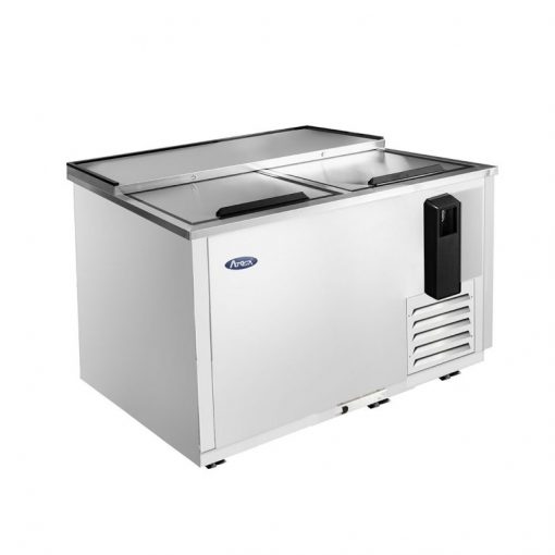 Atosa MBC50GR 50" Deep Well Horizontal Bottle Cooler, Stainless, Door Locks, Casters, Heavy Duty, Free Shipping - Image 4