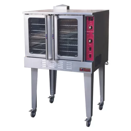 MVP Group IGCO-NG 38.12" W Full Size Natural Gas IKON Cooking Single Convection Oven - 54,000 BTU