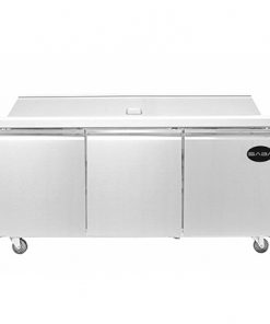 93 x 14 Stainless Steel Double Over Shelf for MPF8203GR Prep Table Free  Shipping - 5 Star Restaurant Equipment