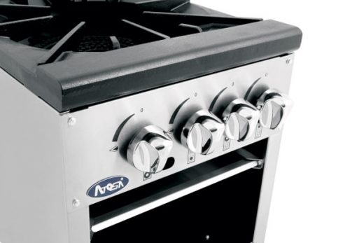 Atosa Double Gas Stock Pot Stove Low Profile Model 18" Height, LP gas or Nat. gas, Free Shipping - Image 2