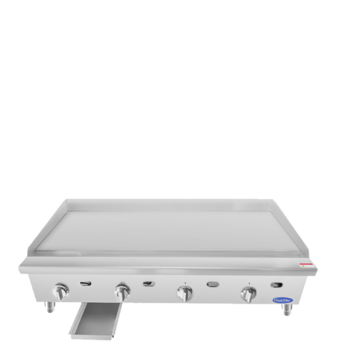 Atosa 48in Thermostat Control Flat Griddle 1" Stainless Plate ATTG-48 LP/Nat. gas Free Shipping - Image 4