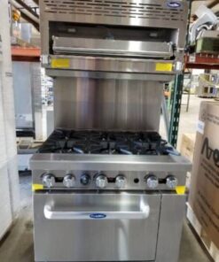 36 Commercial Griddle with 1 Oven, NG or LP