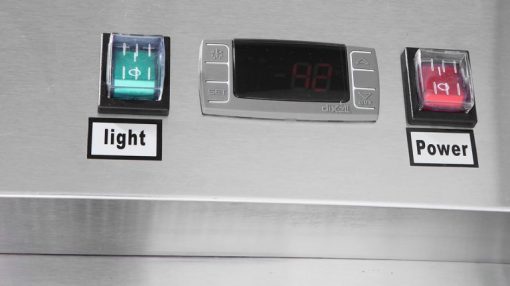 35" Refrigerated Countertop Display Curved Glass Case 35.4" x 22.1" x 26.4" High CRDC-46 Free Shipping - Image 5