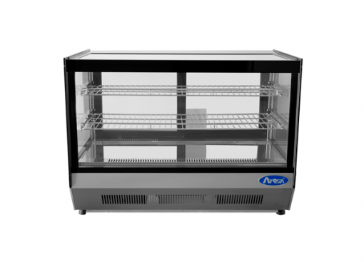 Atosa CRDS-42  27.6" Refrigerated Countertop Display Merchandiser Glass Case Free Shipping