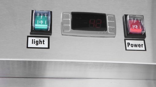 Atosa CRDS-42  27.6" Refrigerated Countertop Display Merchandiser Glass Case Free Shipping - Image 5