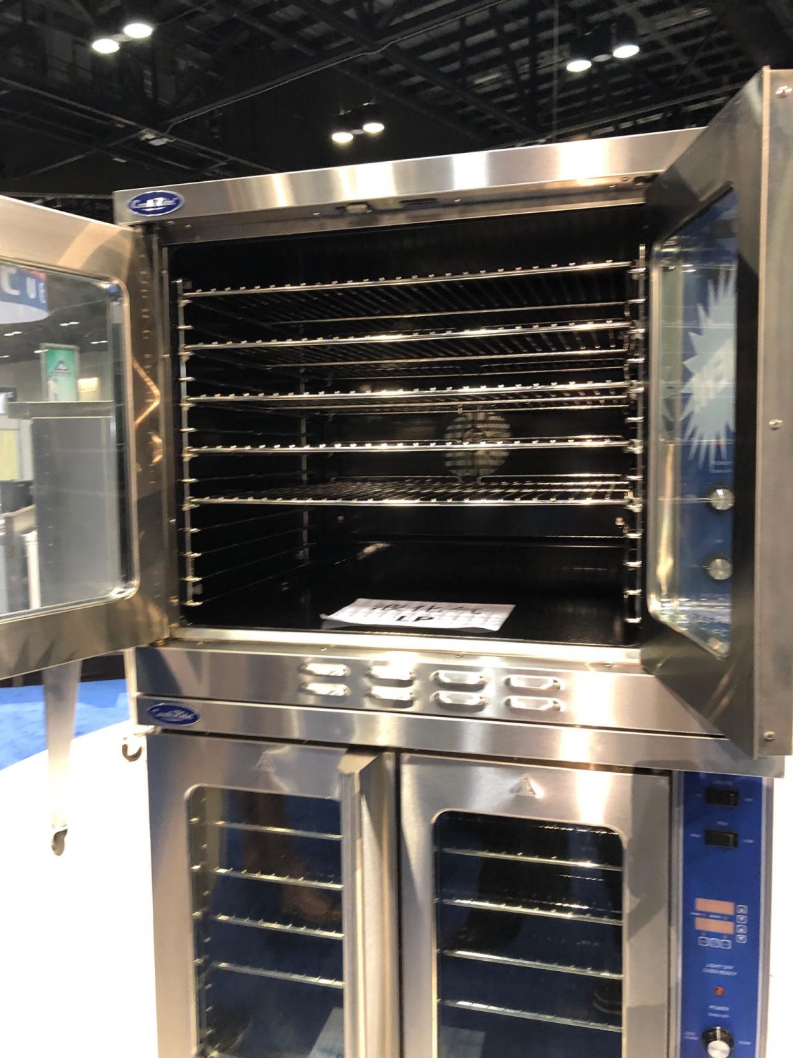 Atosa ATCO513B2 CookRite Double Deck Gas Convection Oven Features