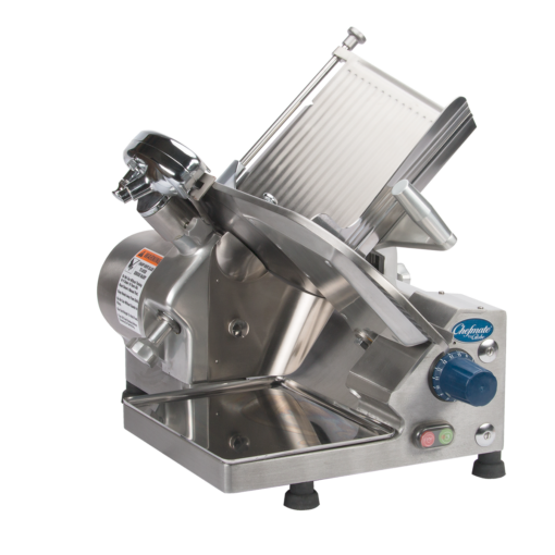 Globe Chefmate GC512 12" Manual Gravity Feed Slicer - 1/3 hp, Free Shipping