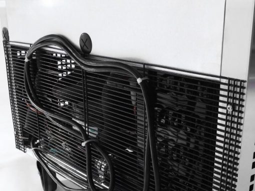 Atosa 48in 2 Door Work Top Cooler with Backsplash MGF8409GR, Casters Free Shipping - Image 8