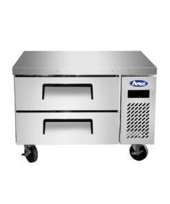Atosa MGF8448GR 36in Chef Base Cooler 2 Drawers with Casters & Pans Free Shipping