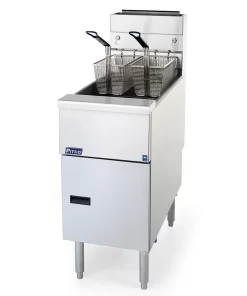 Pitco SG14-S Gas Fryer - (1) 50 lb Vat, Floor Model, Natural Gas or LP Propane Gas, Free Shipping