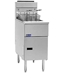 Pitco SG14-S Gas Fryer - (1) 50 lb Vat, Floor Model, Natural Gas