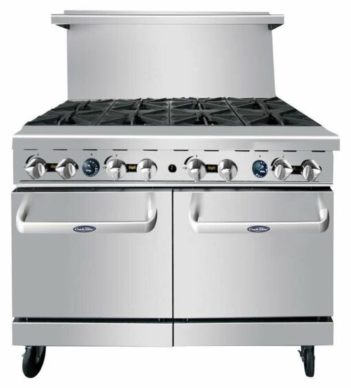 48in 8 Burner Range 2 Ovens Cookrite Model # AGR-8B LP or Nat Gas Free Shipping