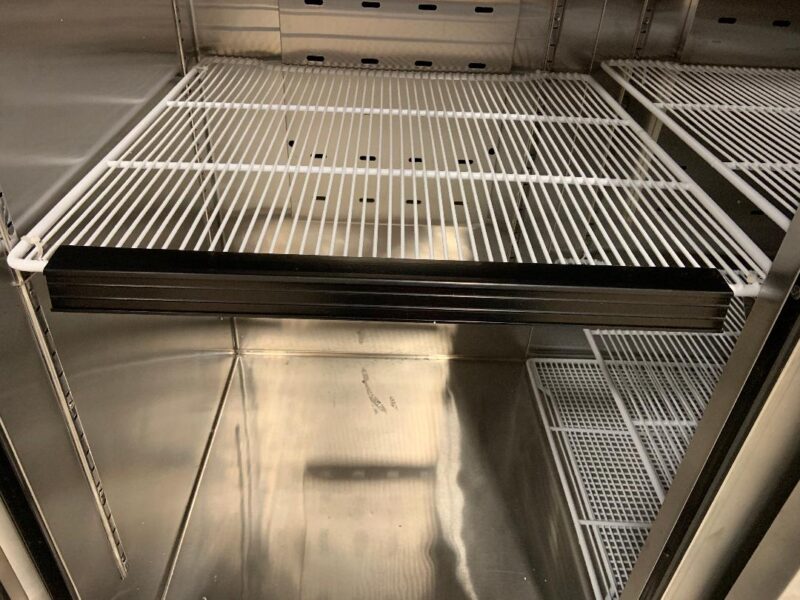 Package of 4 each Atosa Black Shelf Price Tag 20.5" Holder (Single