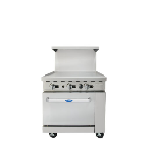 New 36" Range 36" Griddle 1 Full Oven Stove Salamander Top Natural or LP Propane Gas - Image 2