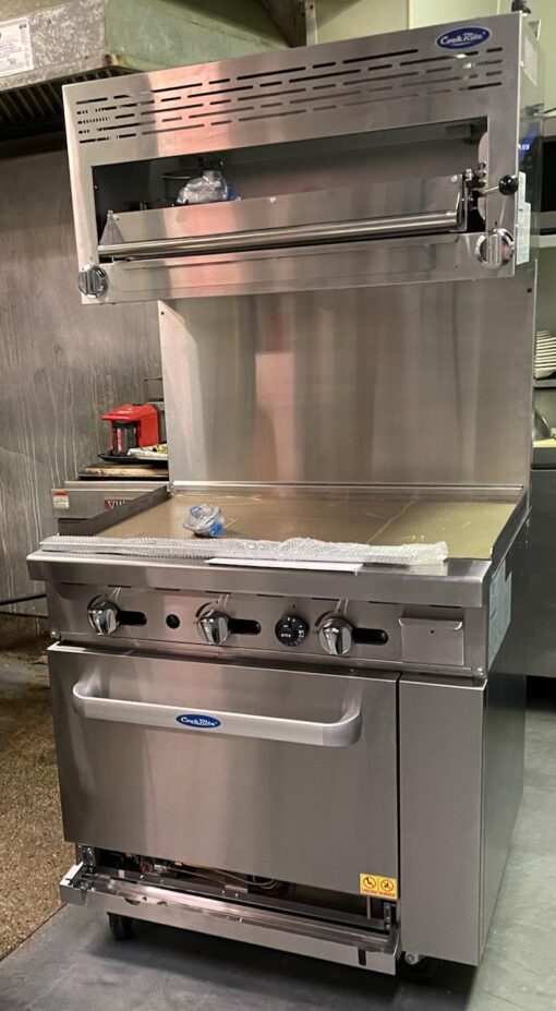 New 36" Range 36" Griddle 1 Full Oven Stove Salamander Top Natural or LP Propane Gas