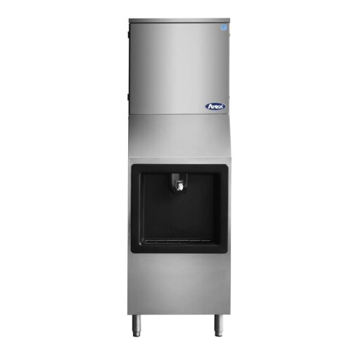 Atosa USA HD350-AP-161 Half Size Hotel Ice Machine & Ice Dispenser, 350 lbs/Day