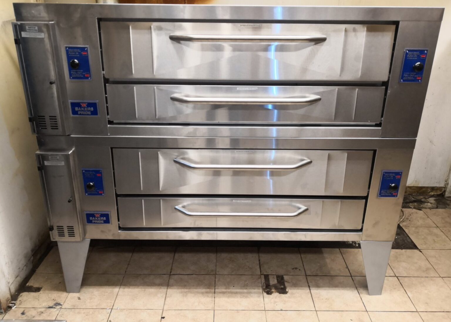 New Bakers Pride Y600, Y602 Super Deck Y Series Natural or LP Propane