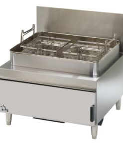 Star Mfg 630FF Countertop Gas Fryer - (1) 30 lb Vat, Twin Baskets Natural Gas or LP Gas, Free Shipping