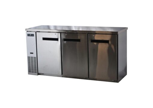 Spartan SBB-72 72" Back Bar Cooler - Stainless Steel - 19.6 cu. ft. Free Shipping