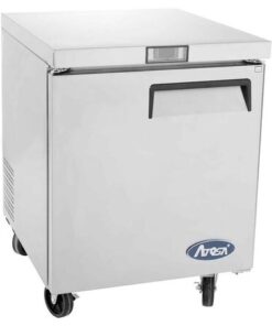 Atosa 27in Under counter 1 Door (Left Hinge) Freezer Casters MGF8405GRL Free Shipping