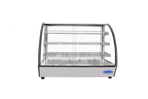 Atosa CHDC-44  27.5" Heated Countertop Display Curved Glass Case Free Shipping