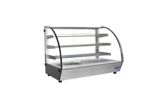 Atosa CHDC-44  27.5" Heated Countertop Display Curved Glass Case Free Shipping - Image 2