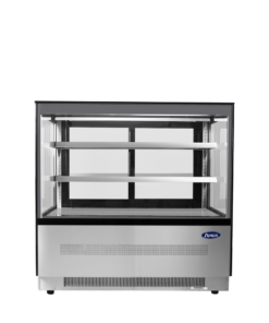 New 47″ Refrigerated Flat Glass Display, Bakery, Deli Case Atosa RDCS-48 (Slim 29.5″ Deep) Free Shipping