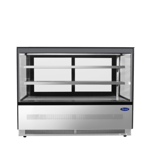 New 59″ Refrigerated Flat Glass Display, Bakery, Deli Case Atosa RDCS-60 (Slim 29.5″ Deep) Free Shipping