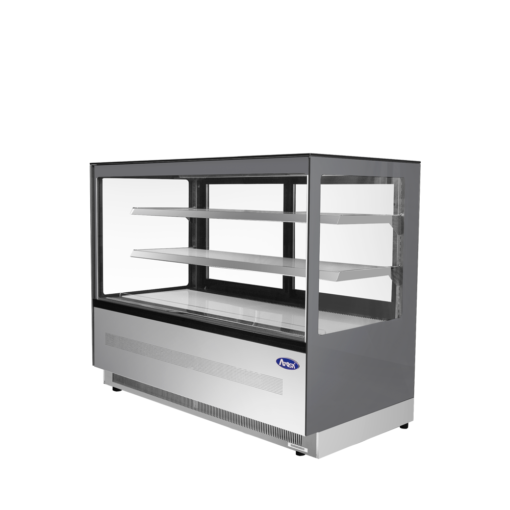 New 59″ Refrigerated Flat Glass Display, Bakery, Deli Case Atosa RDCS-60 (Slim 29.5″ Deep) Free Shipping - Image 6