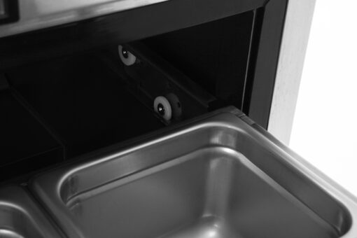 Atosa 27in Under Counter Refrigerator with 2 Drawers, Casters, Model # MGF8415GR, Free Shipping - Image 10