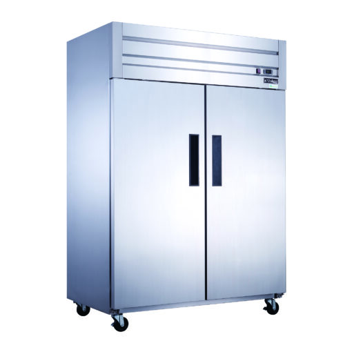 Dukers D55AR 55" Two Solid Door Top Mount Reach-In Refrigerator Free Shipping